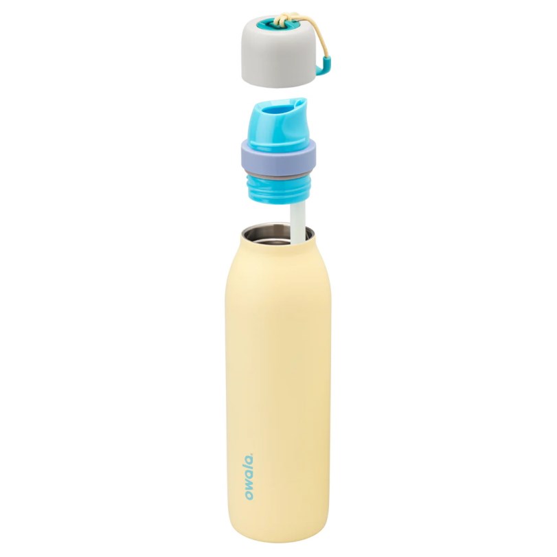 18oz Water Bottle Owala FreeSip® Twist Stainless Steel Sunny Daze | COLOMBIA 6594QG