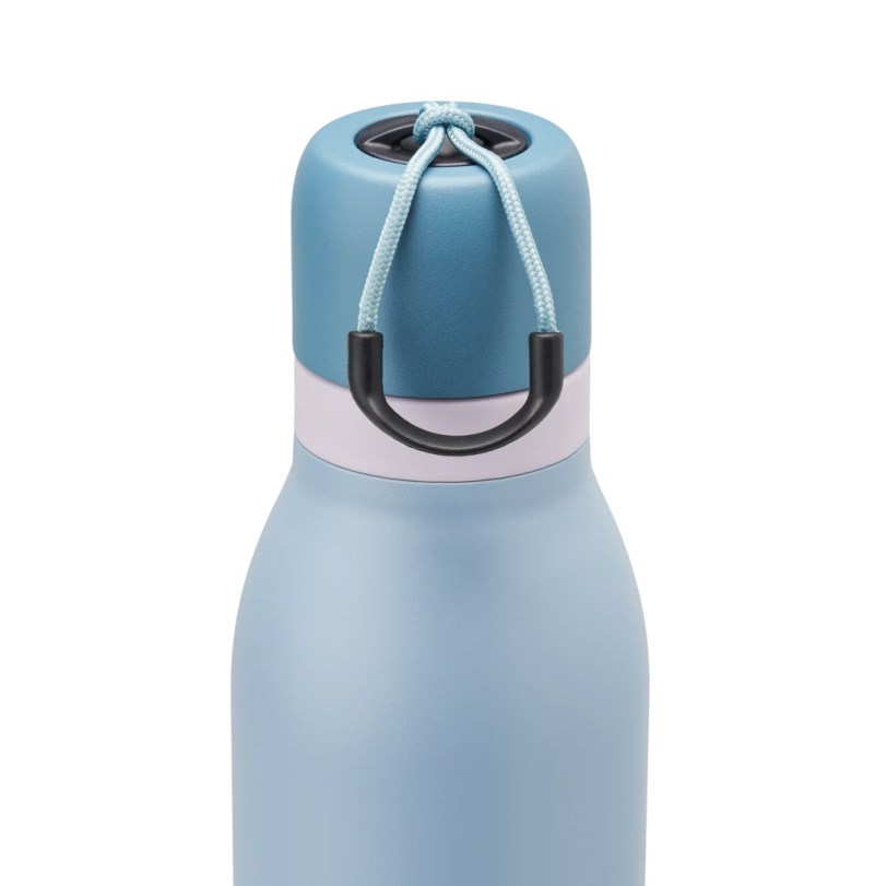 18oz Water Bottle Owala FreeSip® Twist Stainless Steel Rainstorm | COLOMBIA 0178CR