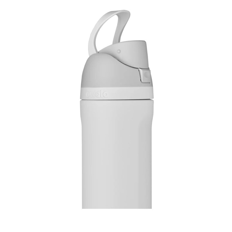 24oz Water Bottle Owala FreeSip® Stainless Steel Shy Marshmallow | COLOMBIA 7014LM