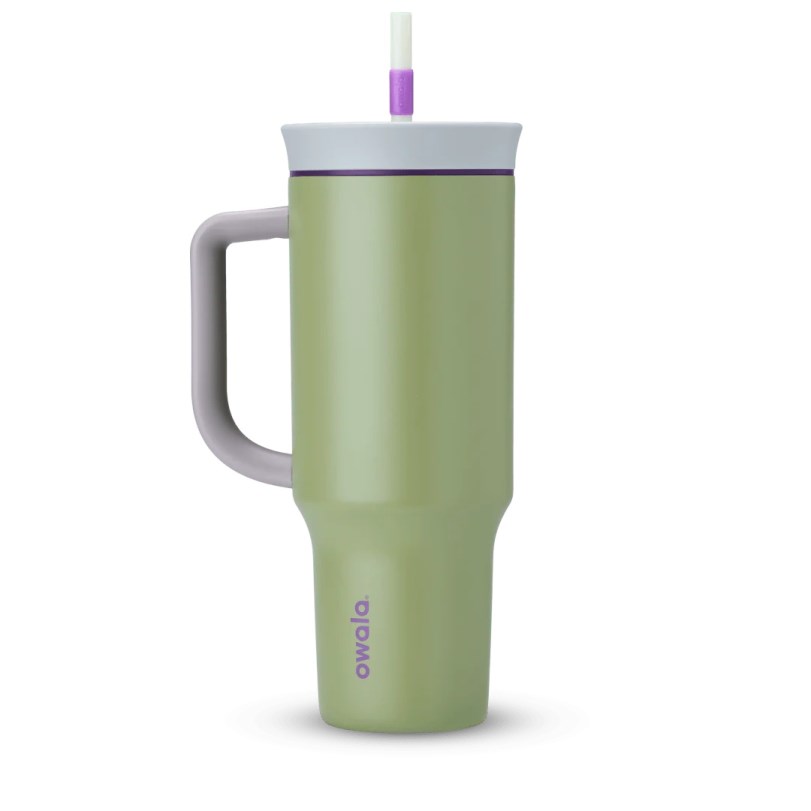 40oz Water Bottle Owala Tumbler Stainless Steel Hip Cactus | COLOMBIA 3278QA