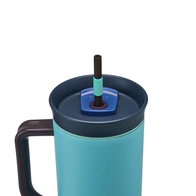 40oz Water Bottle Owala Tumbler Stainless Steel Splash Zone | COLOMBIA 3916QC